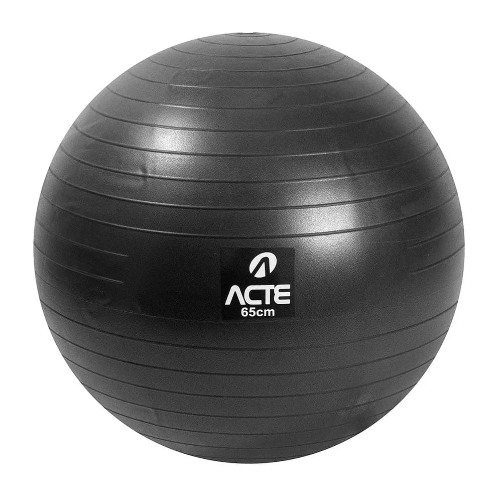 Bola de Pilates 65 cm T9 ACTE Cor:Preto
