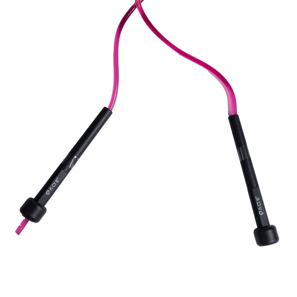 Corda de Pular no Tubo em PVC, 2,75 Mts, Rosa, T97, Acte Sports