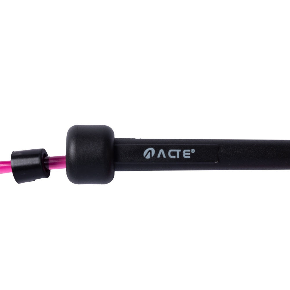 Corda de Pular no Tubo em PVC, 2,75 Mts, Rosa, T97, Acte Sports