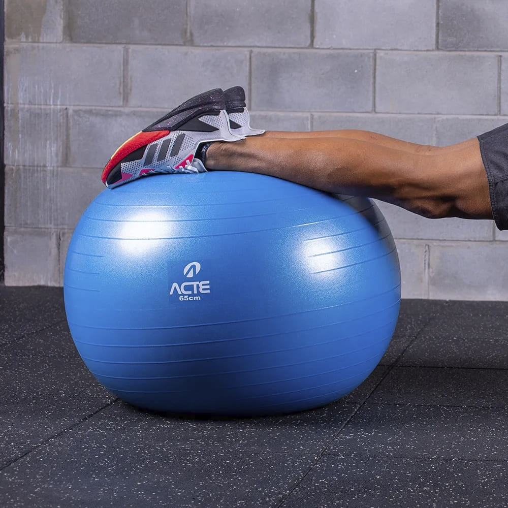 Bola de Pilates 65 cm T9 ACTE Cor:Azul