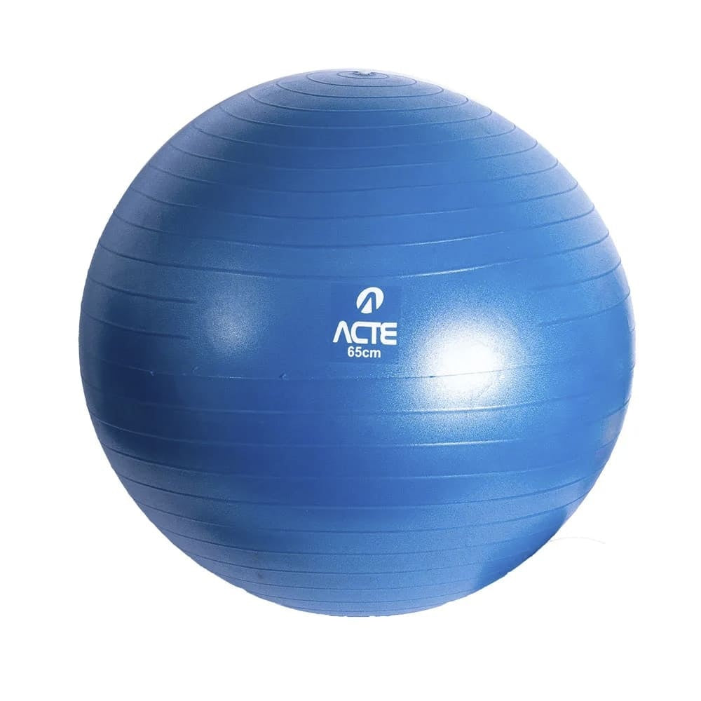 Bola de Pilates 65 cm T9 ACTE Cor:Azul