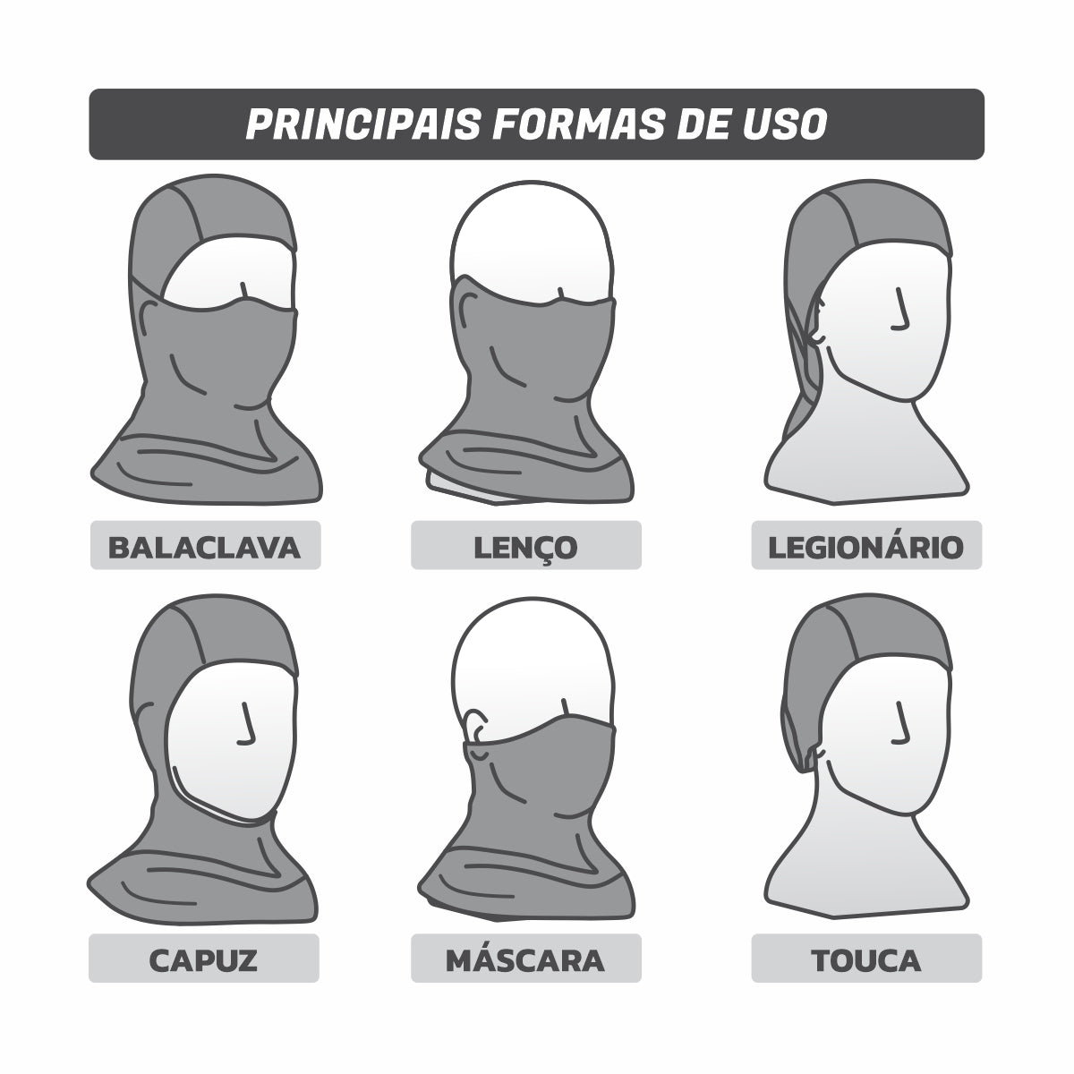 Balaclava Esportiva FPS UV50+