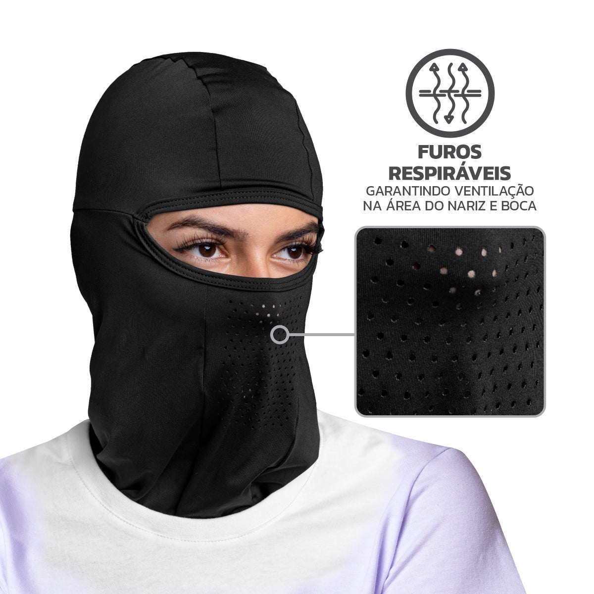 Balaclava Esportiva FPS UV50+