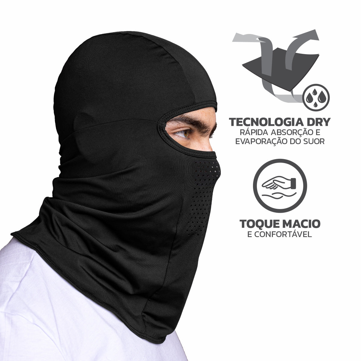 Balaclava Esportiva FPS UV50+