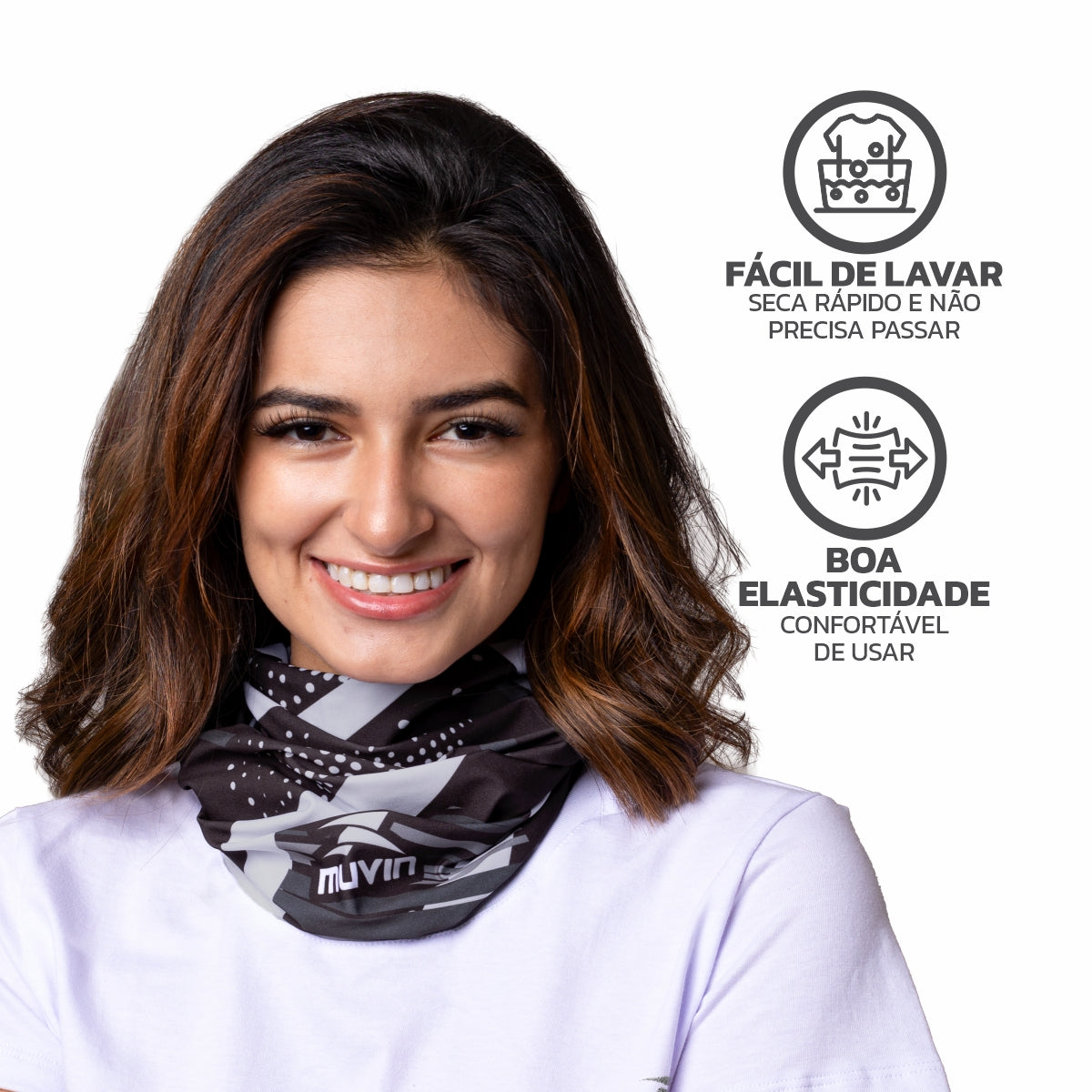Bandana Faixa Tube Band Esportiva E02 FPS UV50+