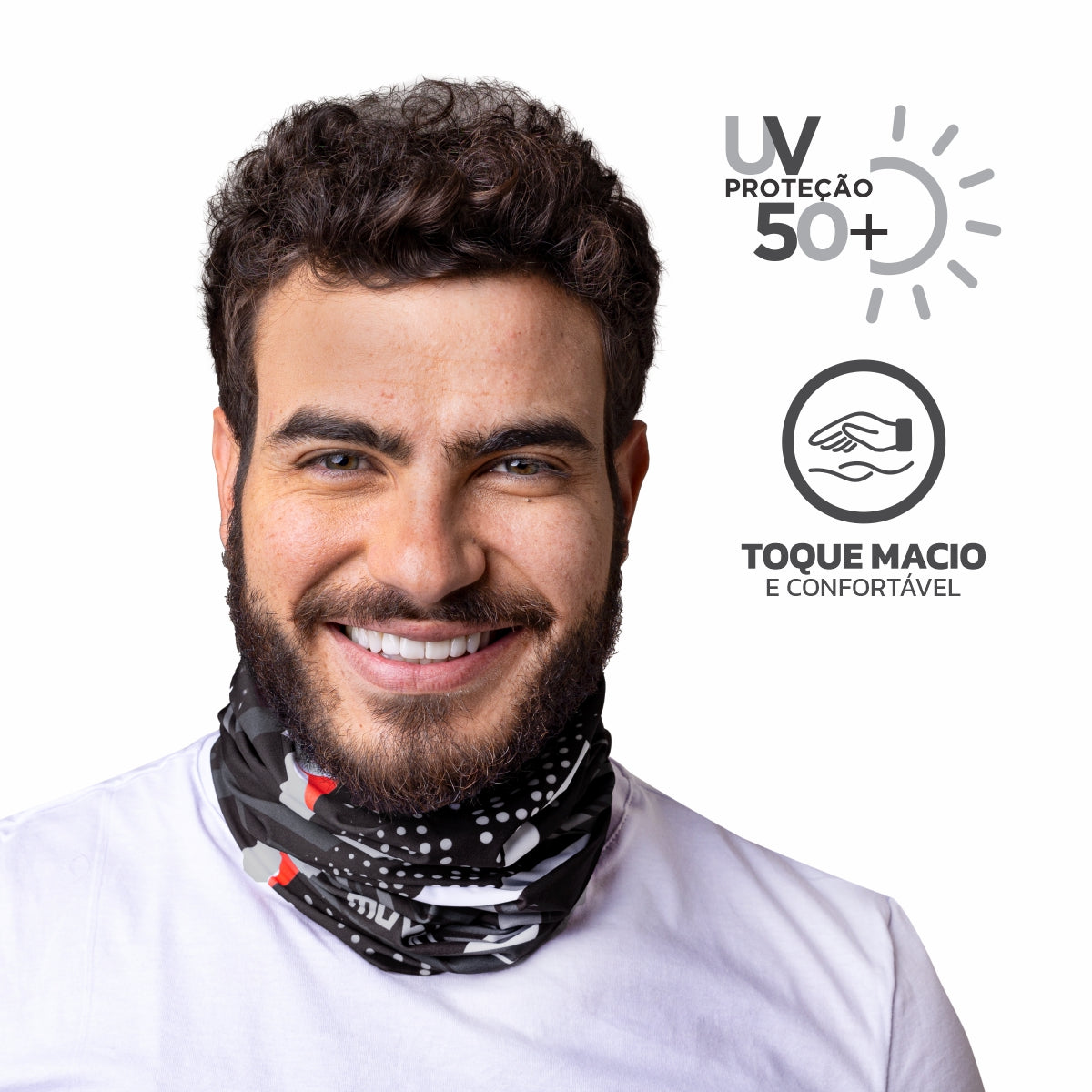 Bandana Faixa Tube Band Esportiva E02 FPS UV50+