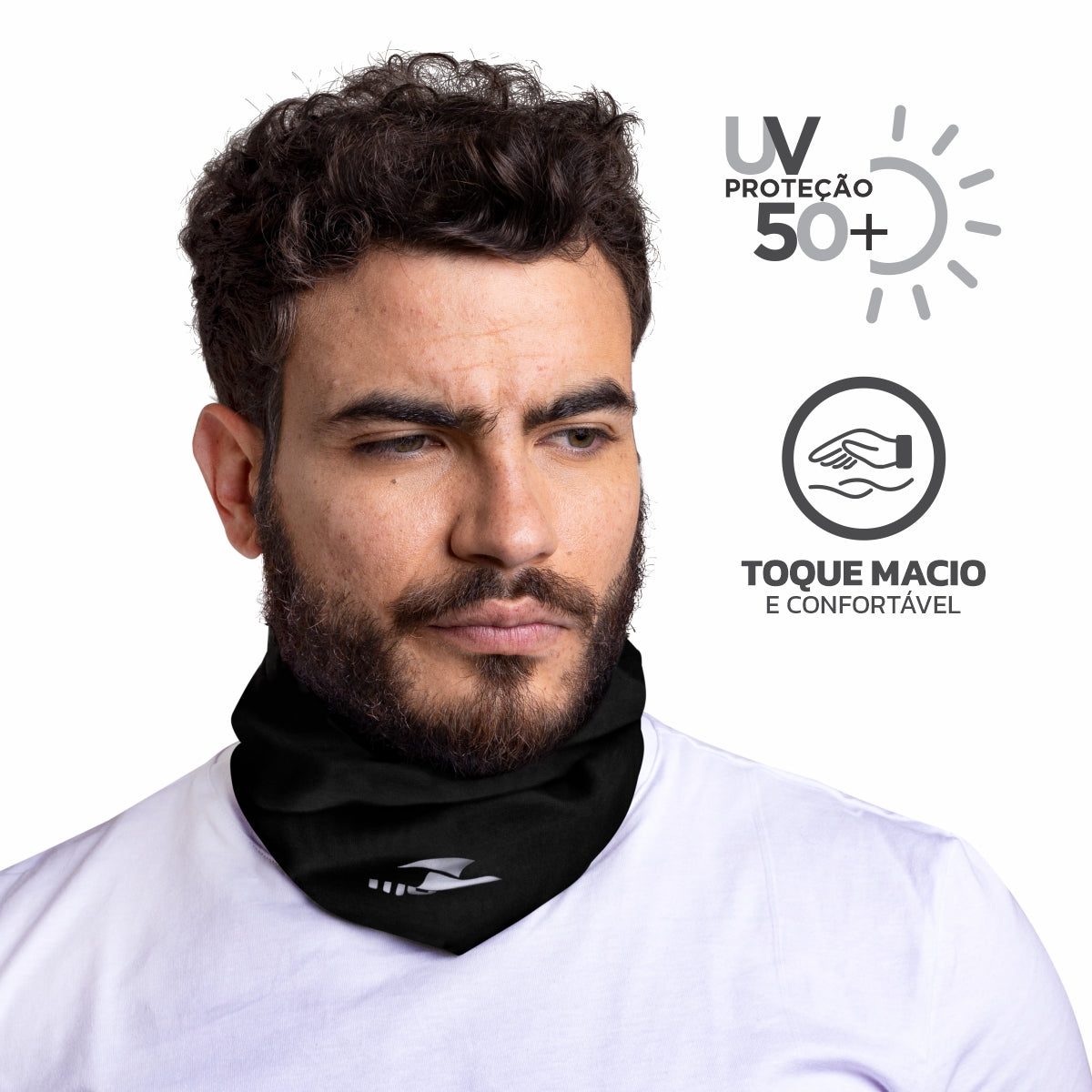 Bandana Faixa Tube Band Esportiva Solid FPS UV50+