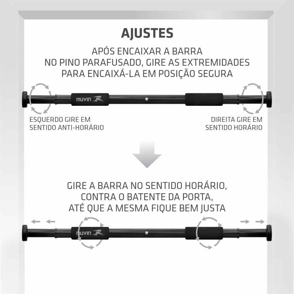 Barra de Porta para Exercícios