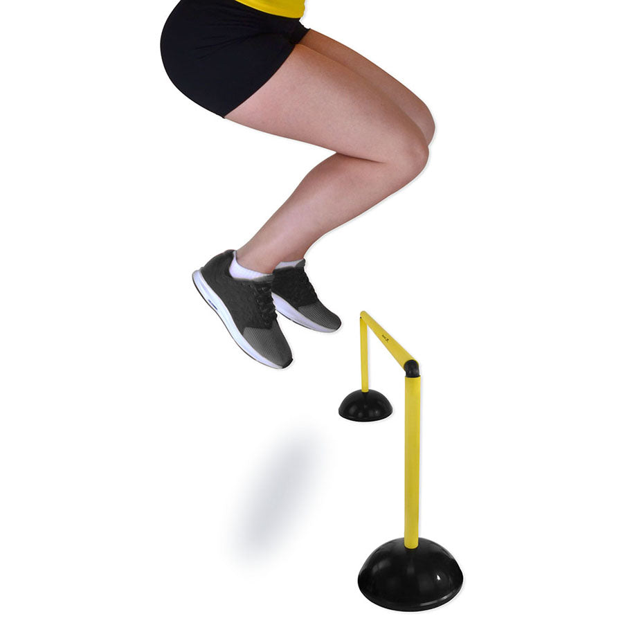 Barreira de Salto de Plástico - 25cm - Preto/Amarelo