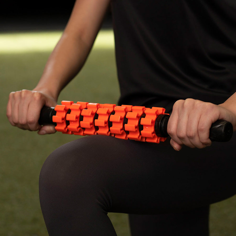 Bastão com Rolo de Massagem e Liberação Miofascial