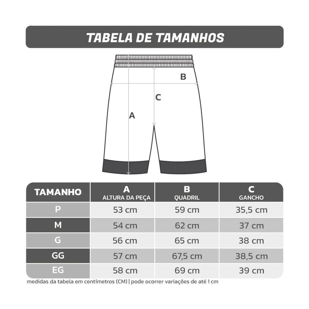 Bermuda Basquete Basic - Masculino