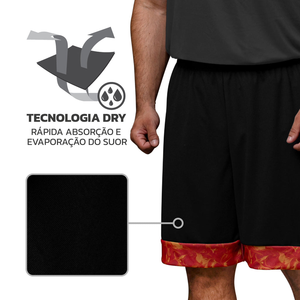 Bermuda Basquete Basic - Masculino