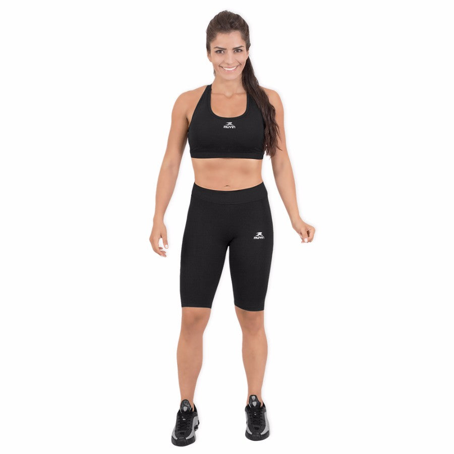 Bermuda Biker Solid Power UV50 - Feminino