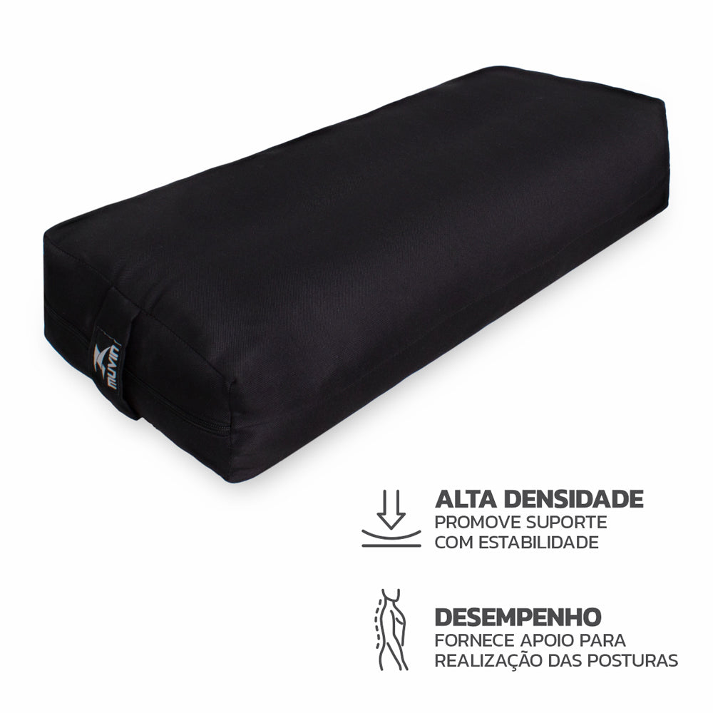 Bolster Retangular para Yoga