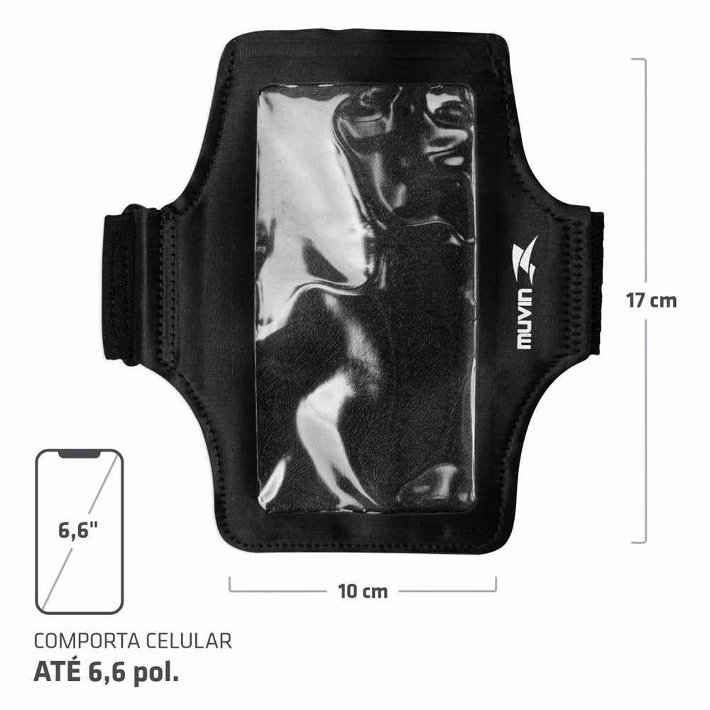 Kit Pochete + Braçadeira Porta Celular