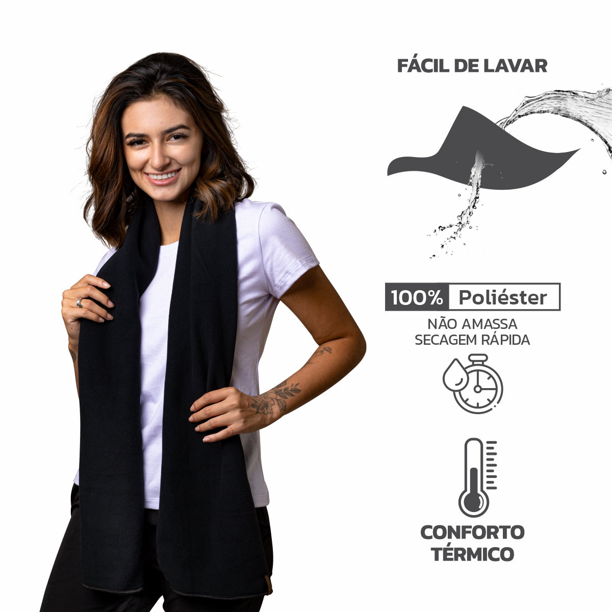 Cachecol Fleece FPS UV50+