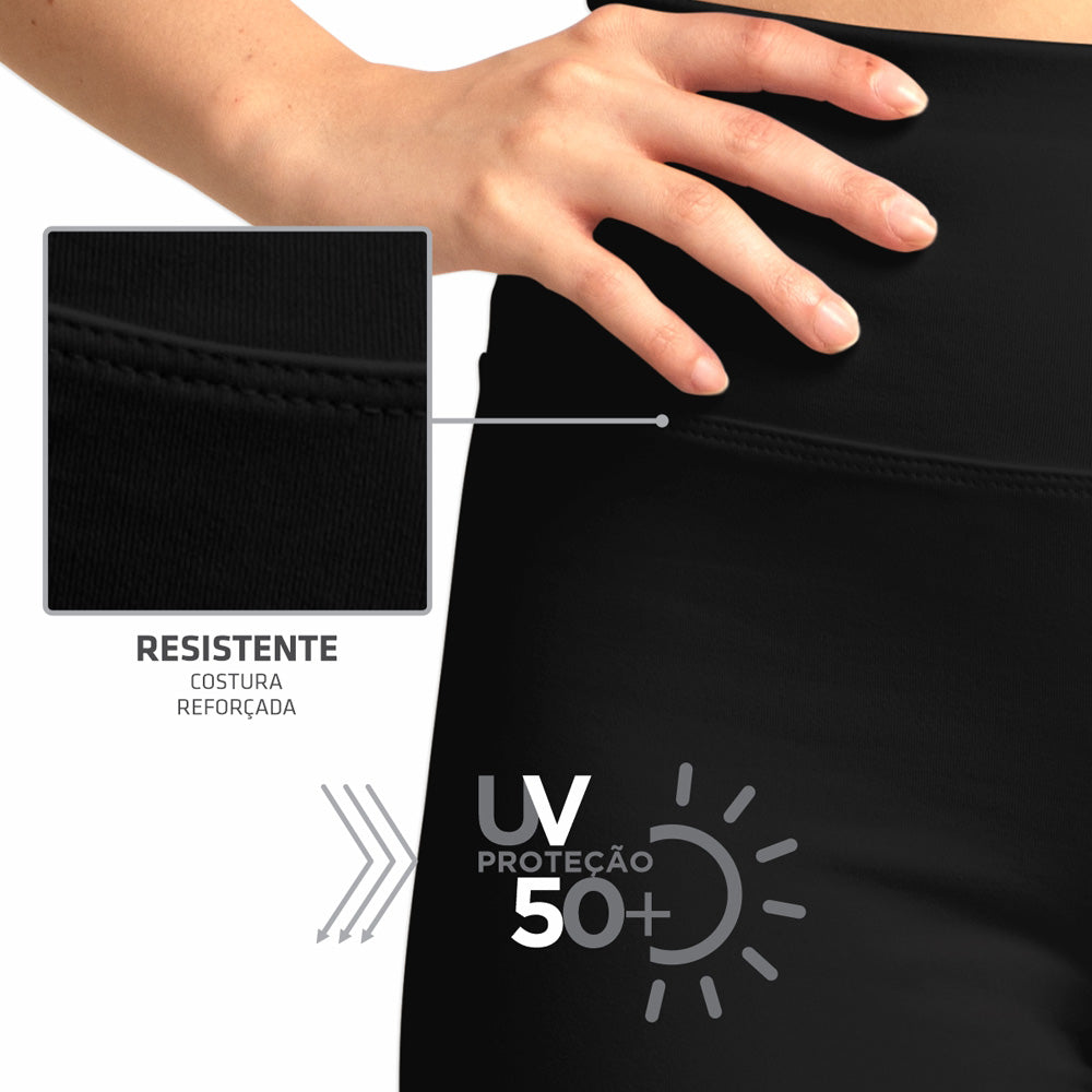 Calça Bailarina Solid Power UV50 - Feminino