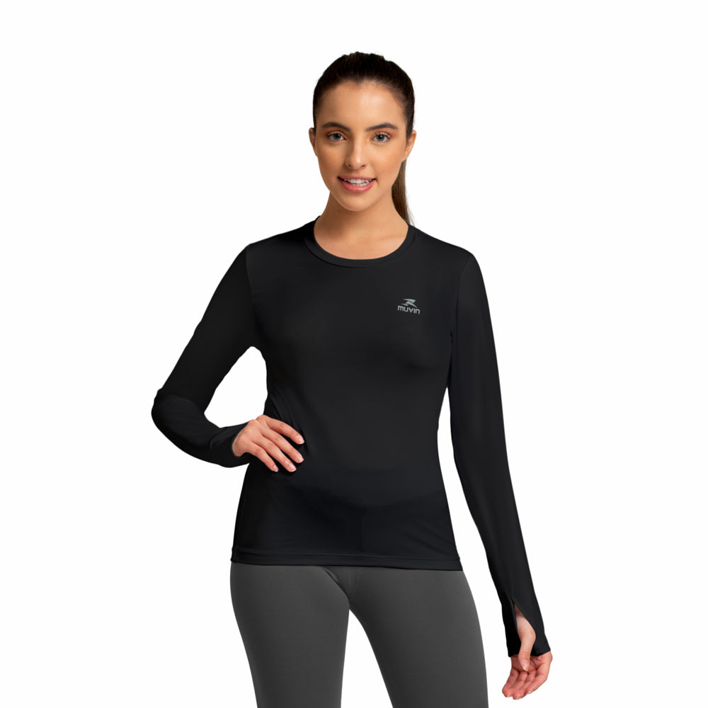 Camisa Manga Longa Dry Workout LS/HC FPS50 - Feminino - Muvin