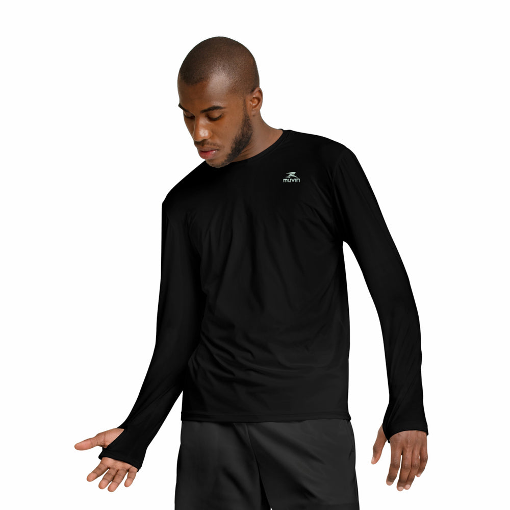 Camisa Color Dry Workout Muvin Manga Longa UV 50+