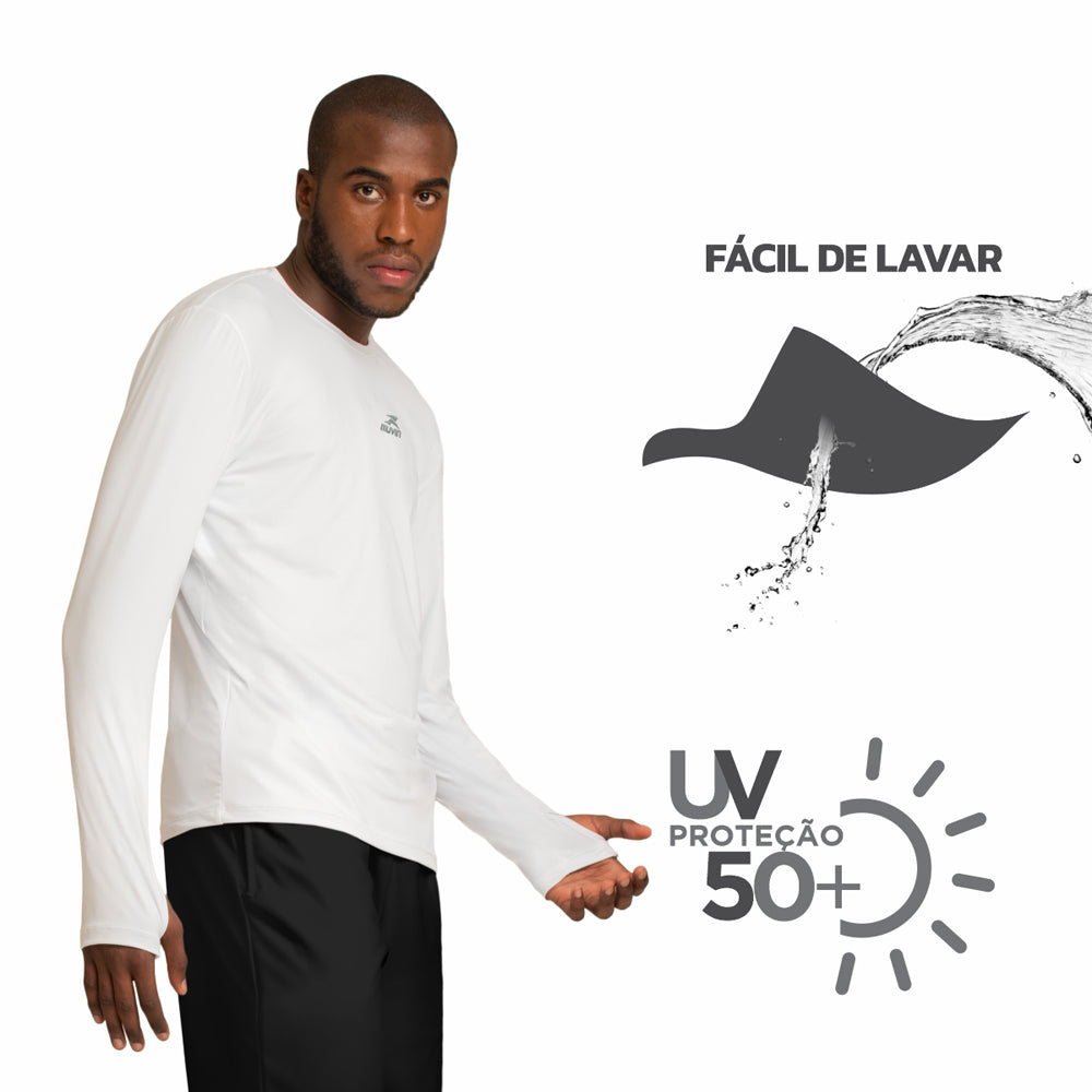 Camisa Manga Longa Dry Workout LS/HC FPS50 - Masculino