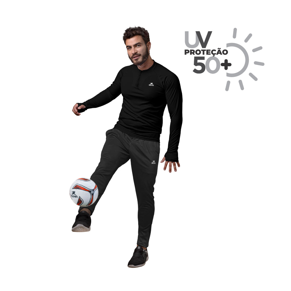 Camisa Manga Longa Futebol ZM FPS UV50+ - Masculino