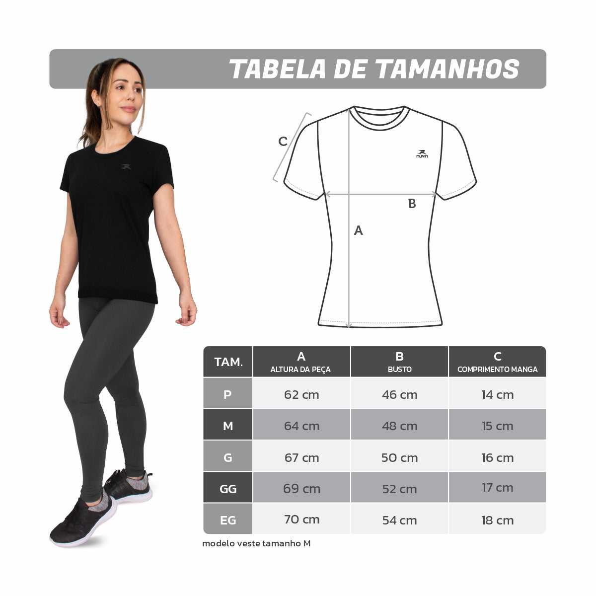 Camiseta Algodão Basic - Feminino - SS