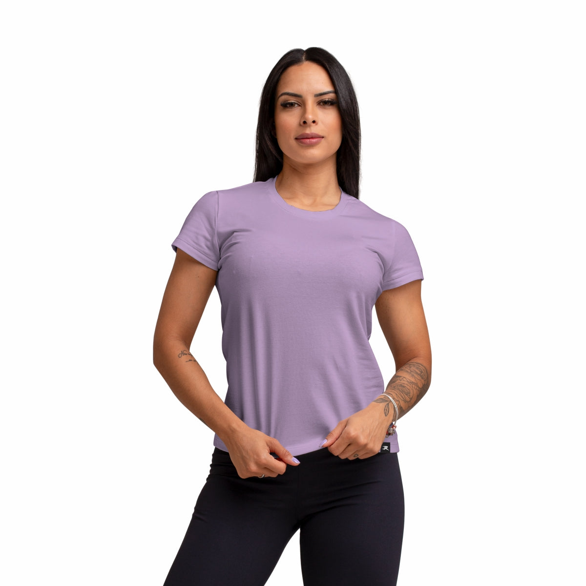 Camiseta Algodão Solid SS - Feminino