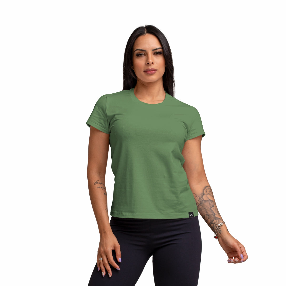 Camiseta Algodão Solid SS - Feminino