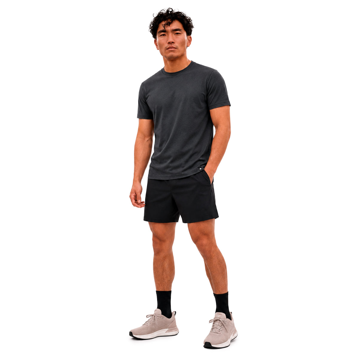Camiseta Algodão Solid Manga Curta Muvin - Masculino