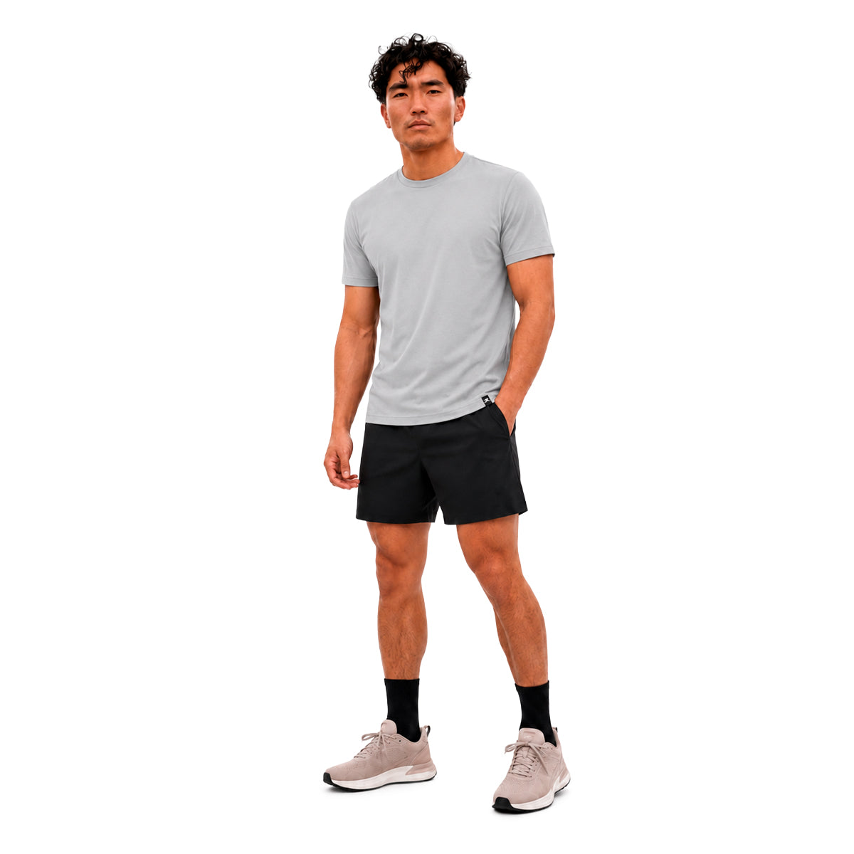 Camiseta Algodão Solid Manga Curta Muvin - Masculino