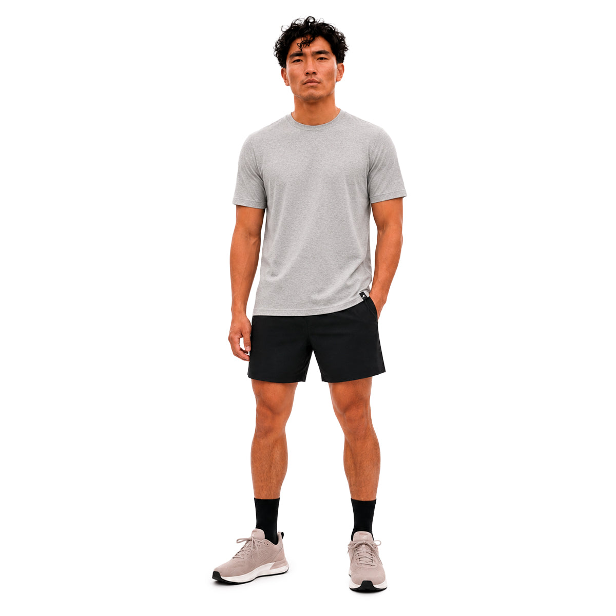 Camiseta Algodão Solid Manga Curta Muvin - Masculino