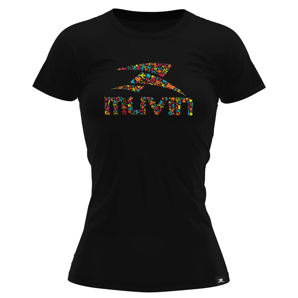 Camiseta Algodão Sporticons - Feminino - SS