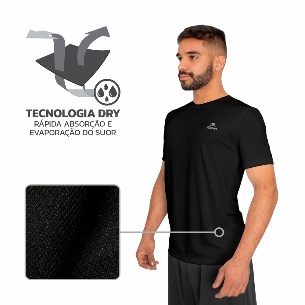 Camiseta Color Dry Workout SS - Masculino