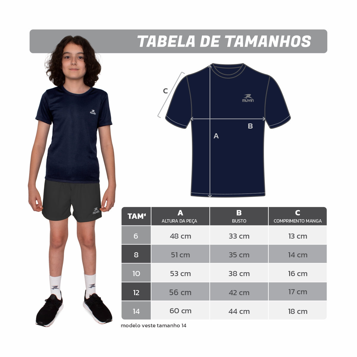 Camiseta Dry Basic SS FPS50 - Infantil