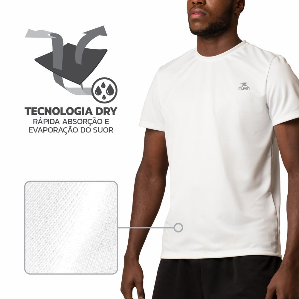 Camiseta Dry Basic SS FPS50 - Masculino
