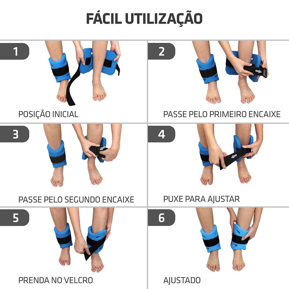 Caneleira Hidroginástica - 1kg à 2kg