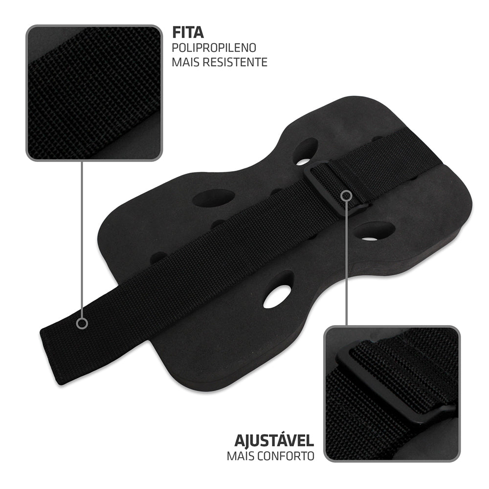 Kit Caneleira Hidroginástica - 2kg à 3kg + Cinto Flutuante