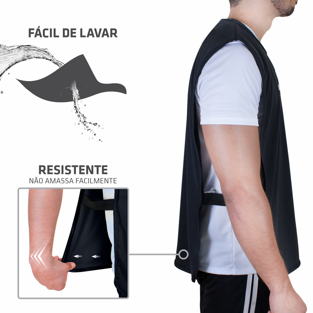 Colete para Treinamento Elite Adulto - Kit com 5