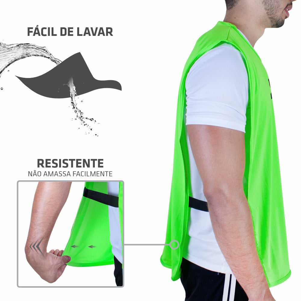 Colete para Treinamento Elite Adulto - Kit com 15