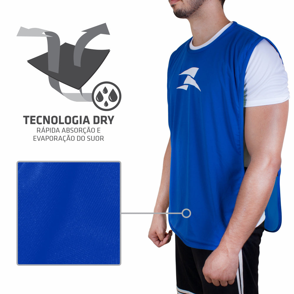 Colete para Treinamento Elite Adulto - Kit com 15