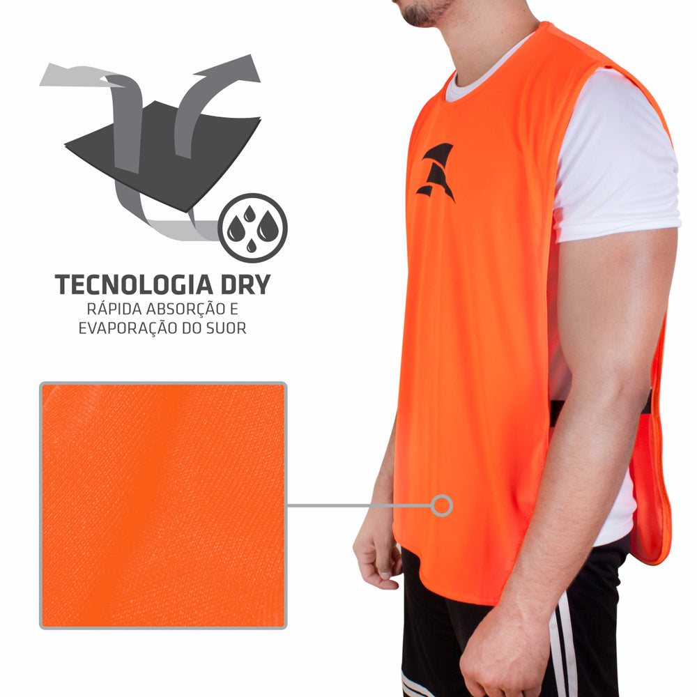 Colete para Treinamento Elite Adulto - Kit com 5