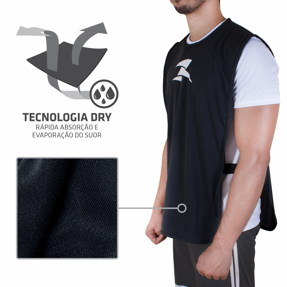 Colete para Treinamento Elite Adulto - Kit com 10