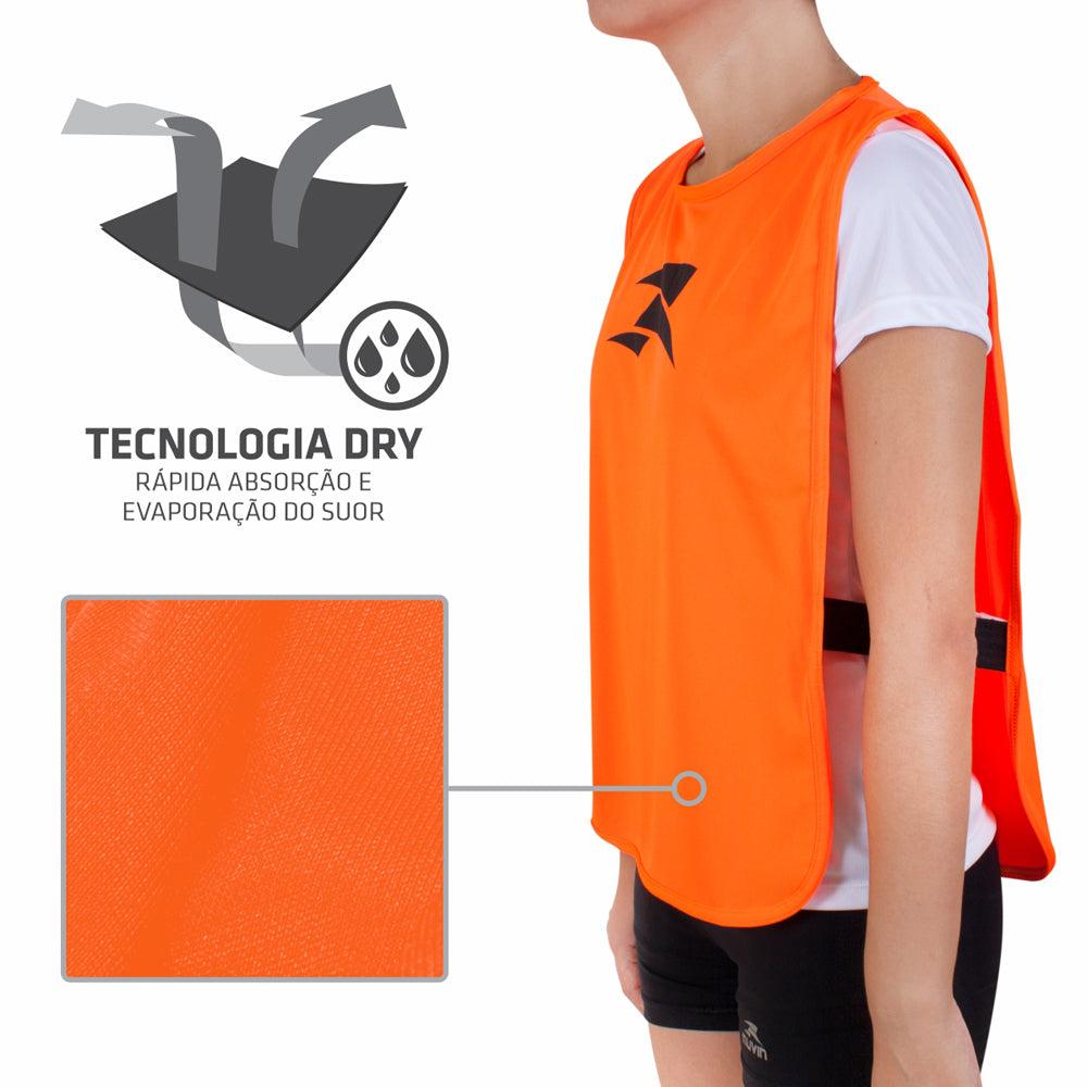 Colete para Treinamento Elite Infantil - Kit com 10