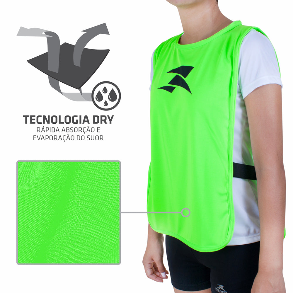 Colete para Treinamento Elite Infantil - Kit com 20