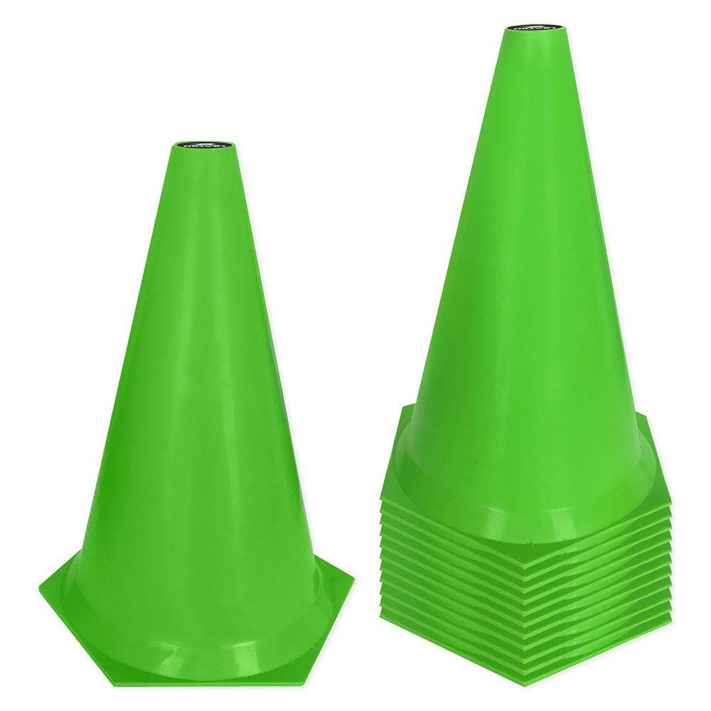 Cone de Marcação de Plástico - 24cm - Kit com 12