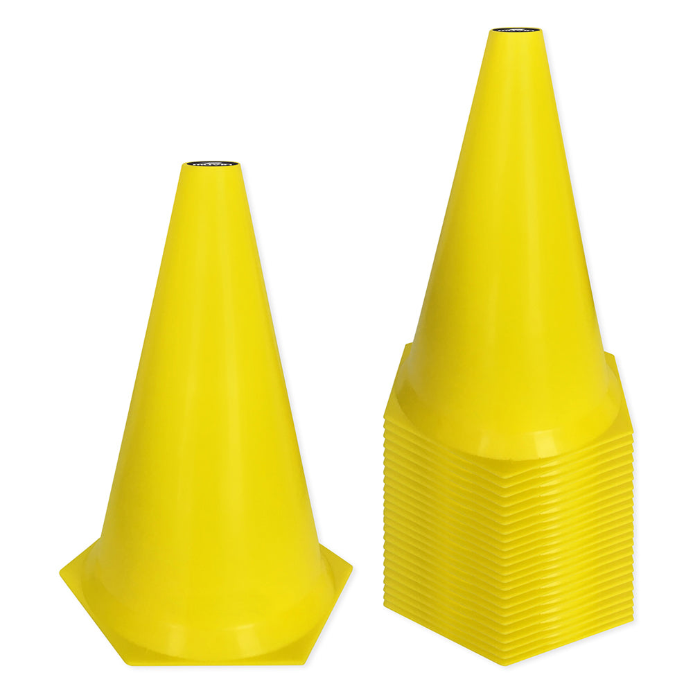 Cone de Marcação Muvin para Treinamento Esportivo - 24cm - Kit com 24