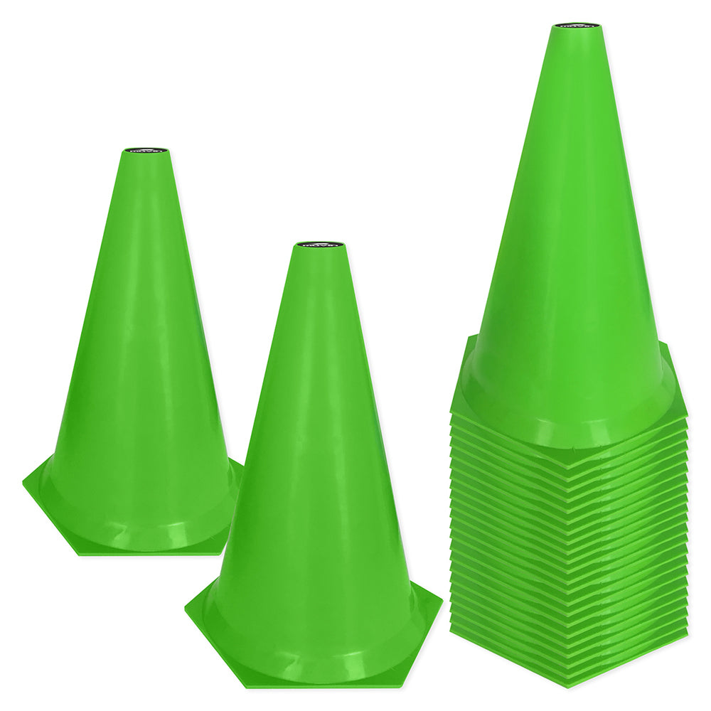 Cone de Marcação Muvin para Treinamento Esportivo - 24cm - Kit com 24