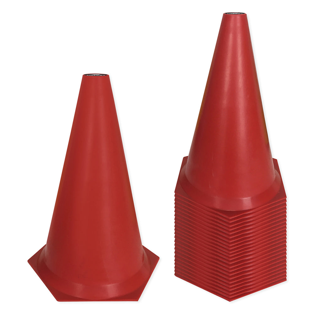 Cone de Marcação Muvin para Treinamento Esportivo - 24cm - Kit com 24