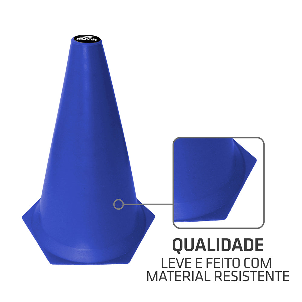 Cone de Marcação de Plástico - 24cm