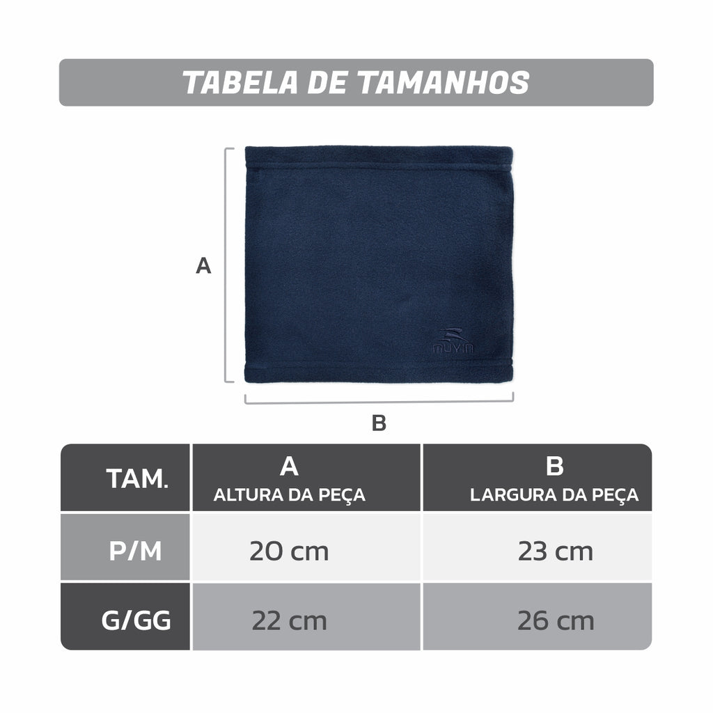 Faixa de Pescoço Fleece FPS UV50+